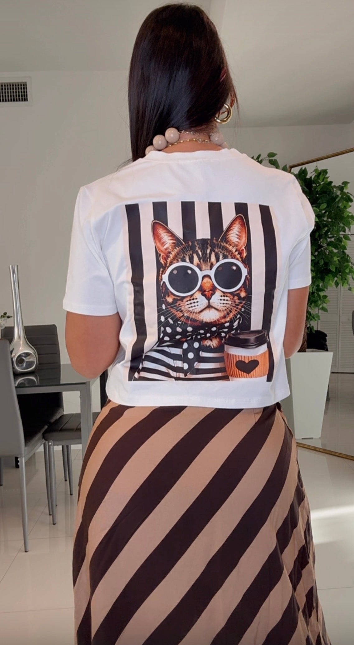 T-shirt gatico