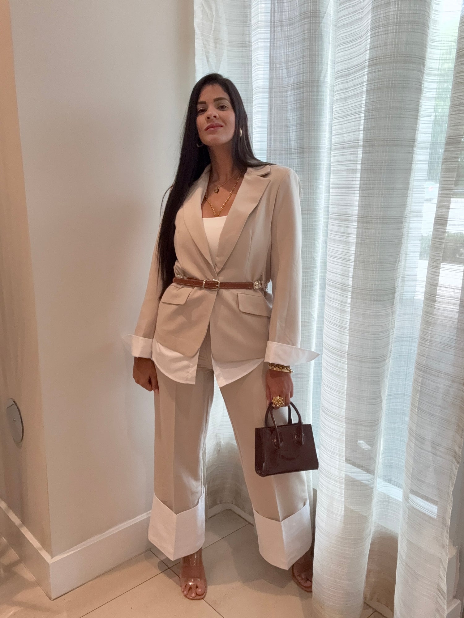 Blazer brillo set