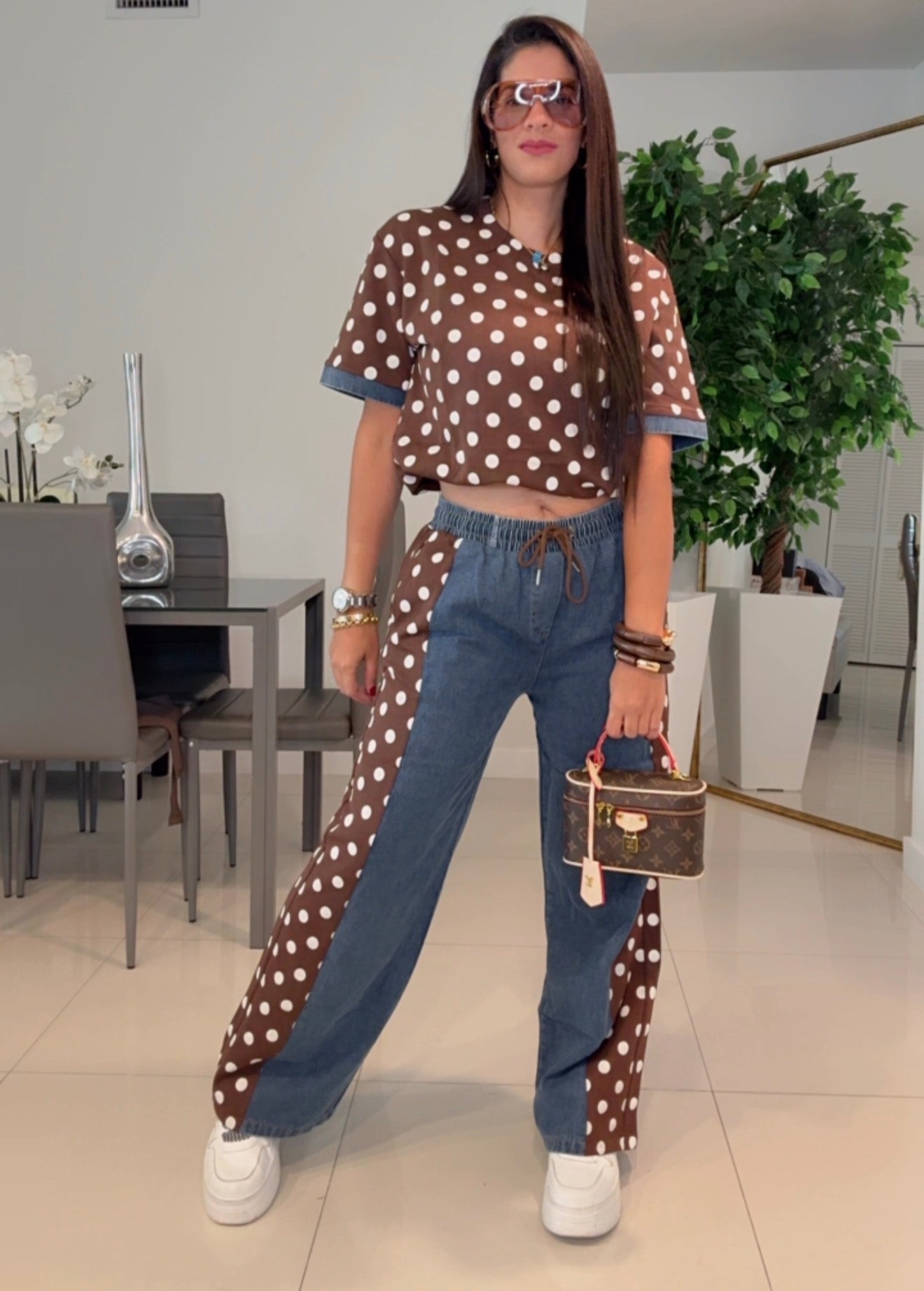 Set jeans y pepa mocca