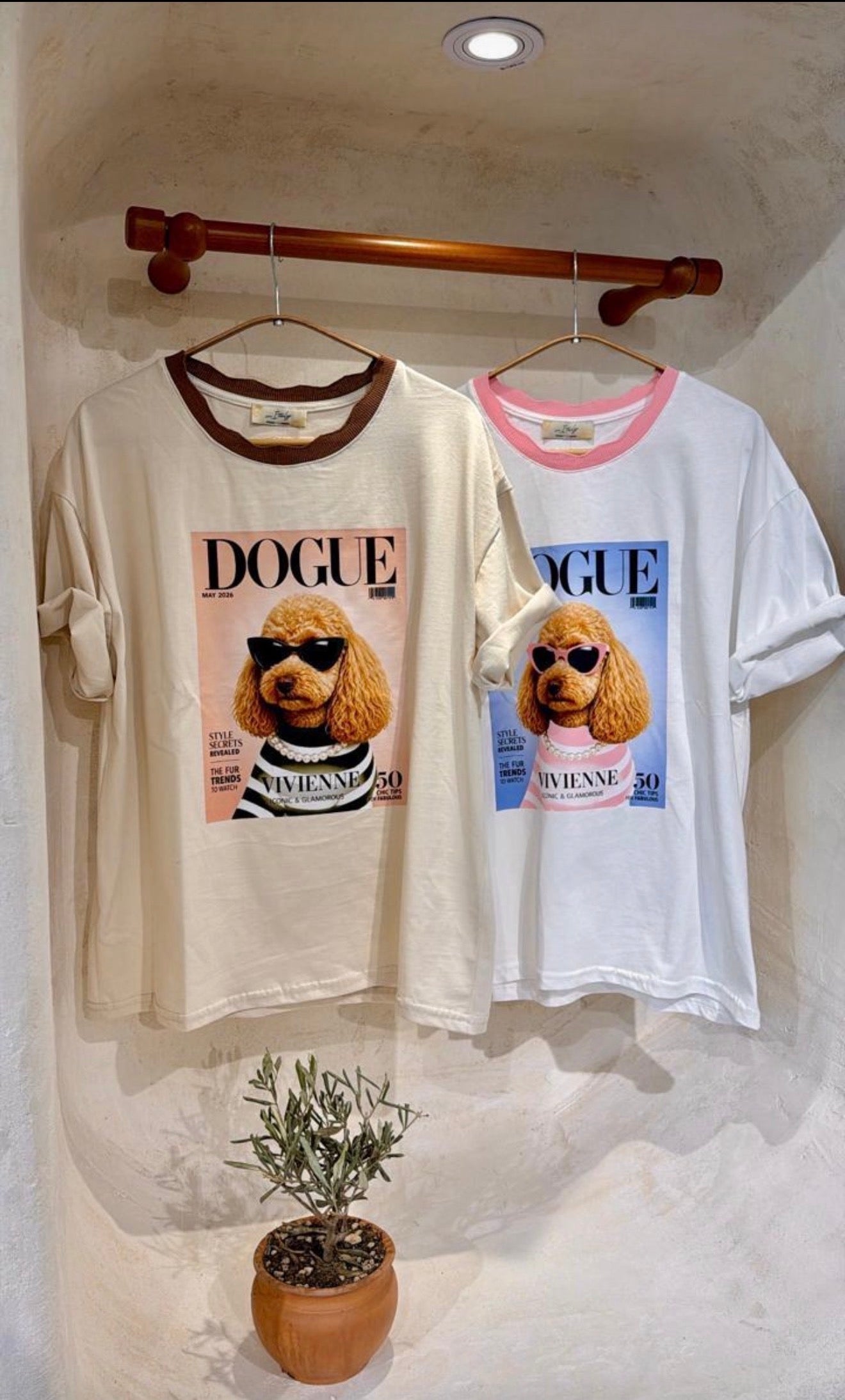 T-shirt Dogue