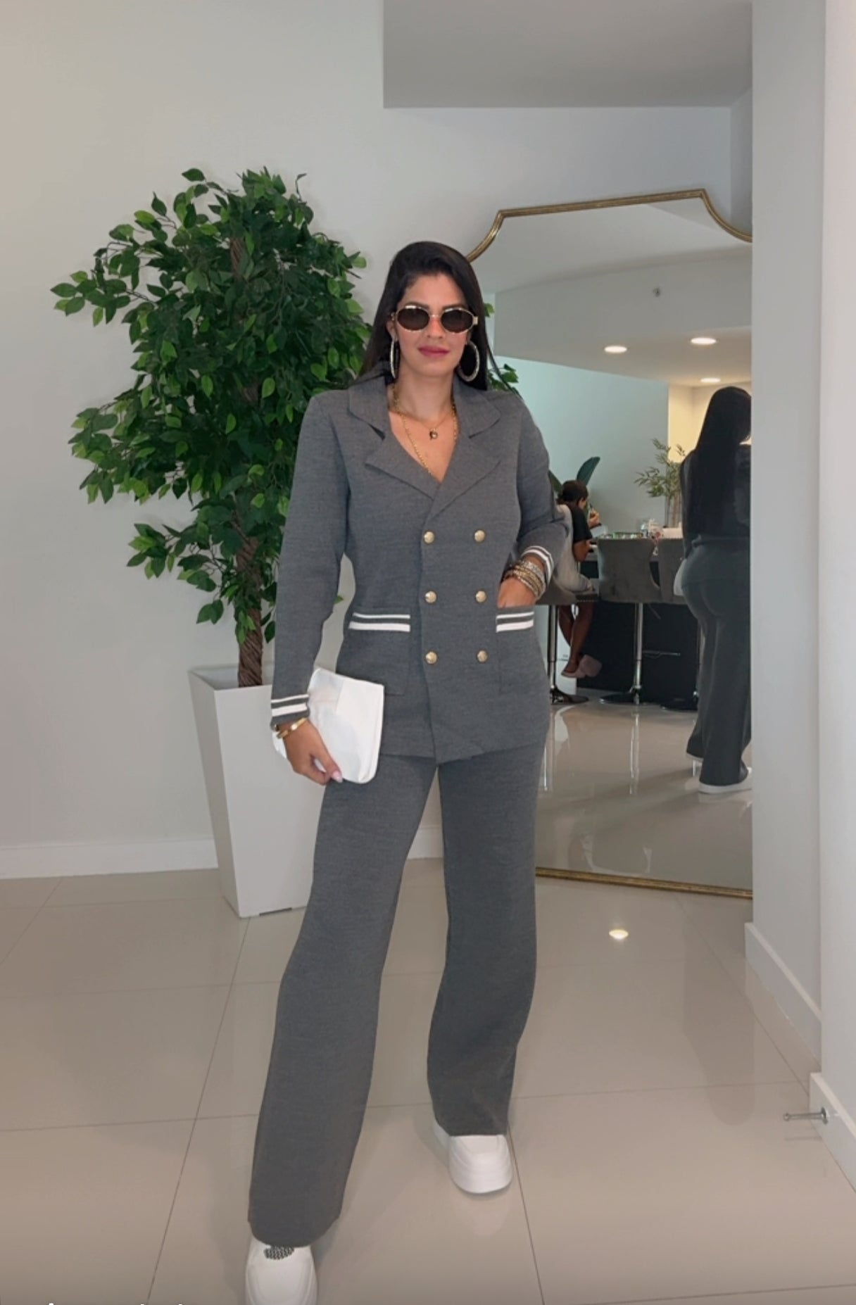 Ejecutivo set gris