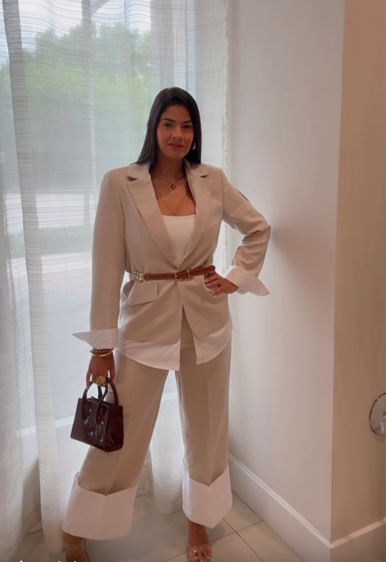Blazer brillo set
