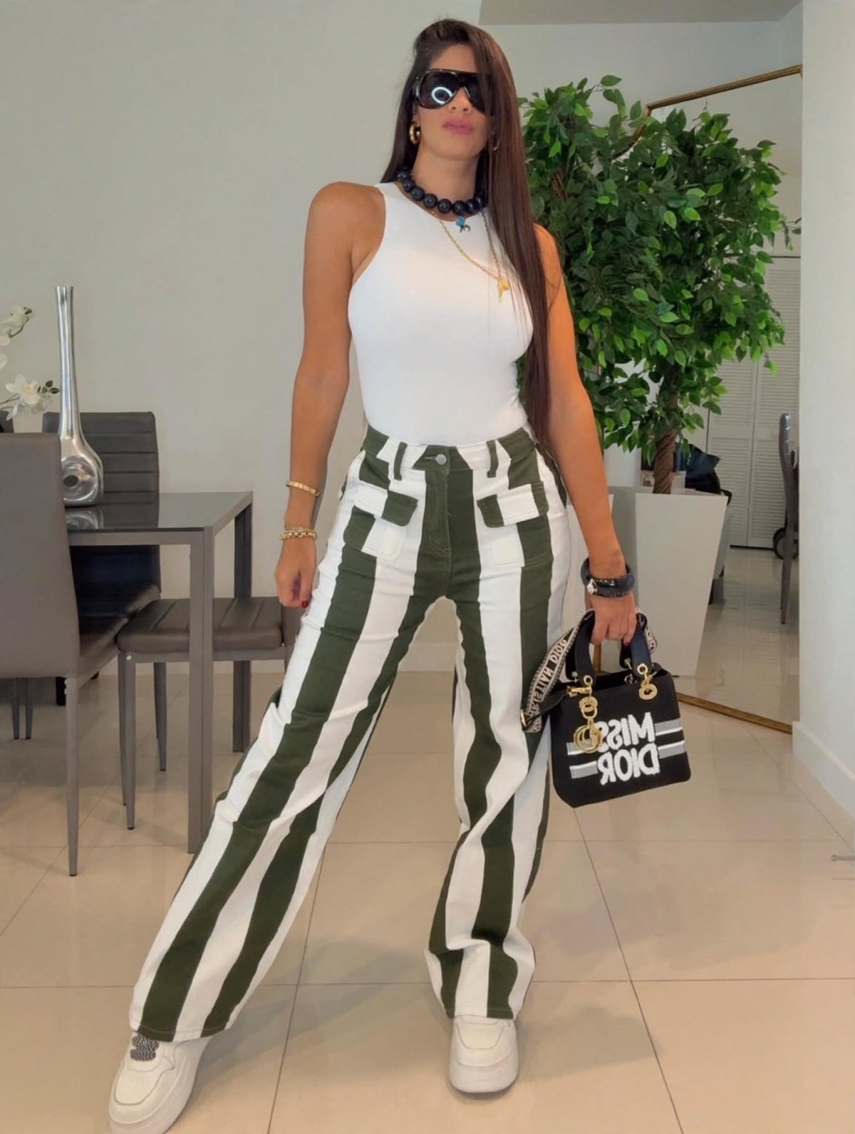 Rayas pants green