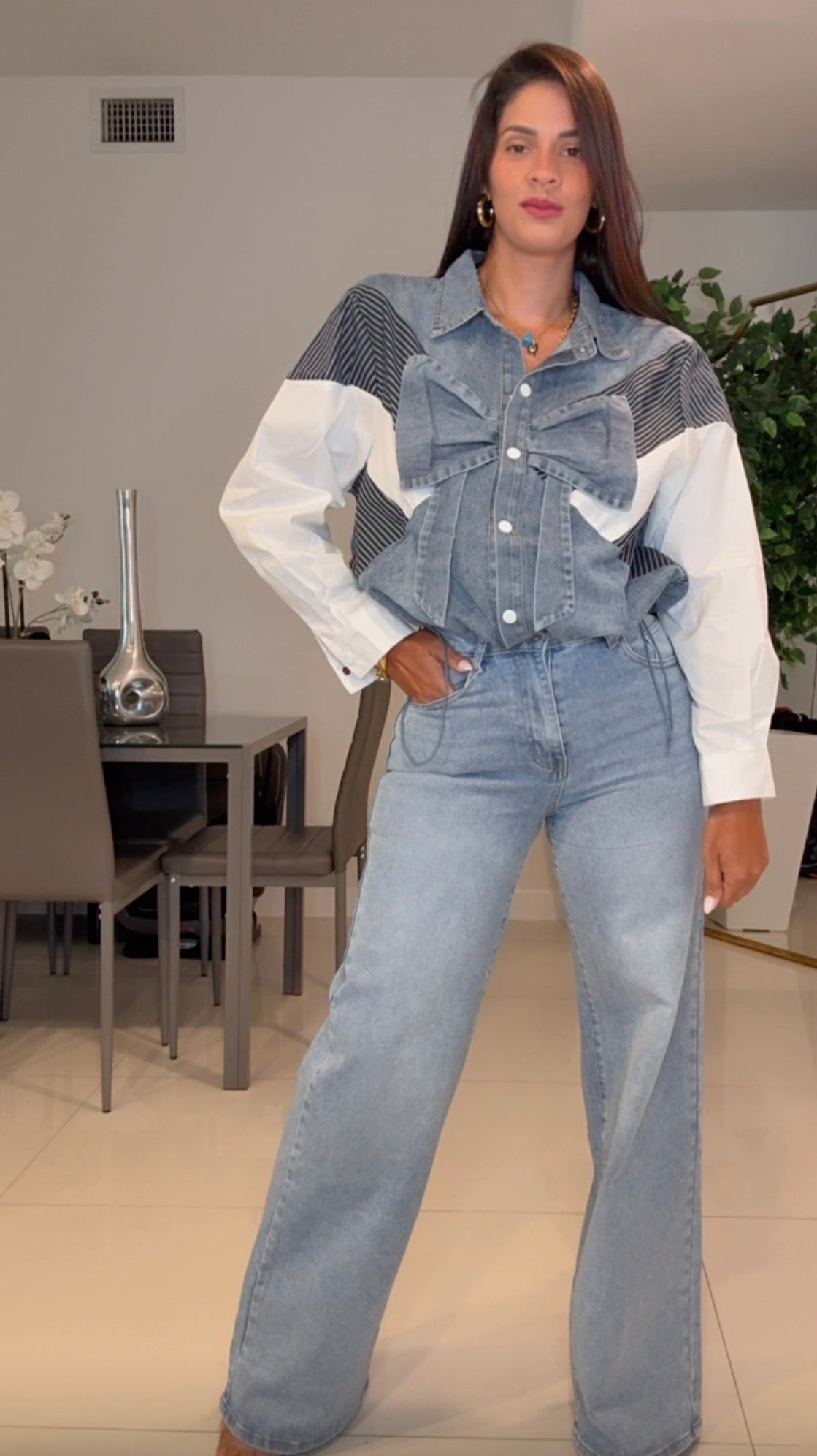 Jeans Brillo blue