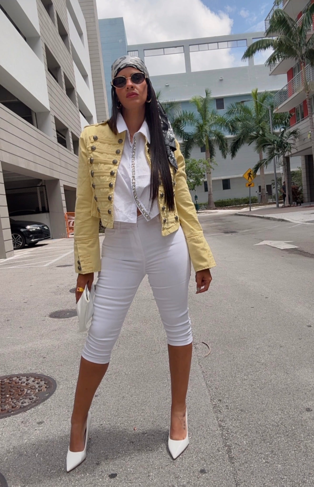 Jacket napoleon yellow