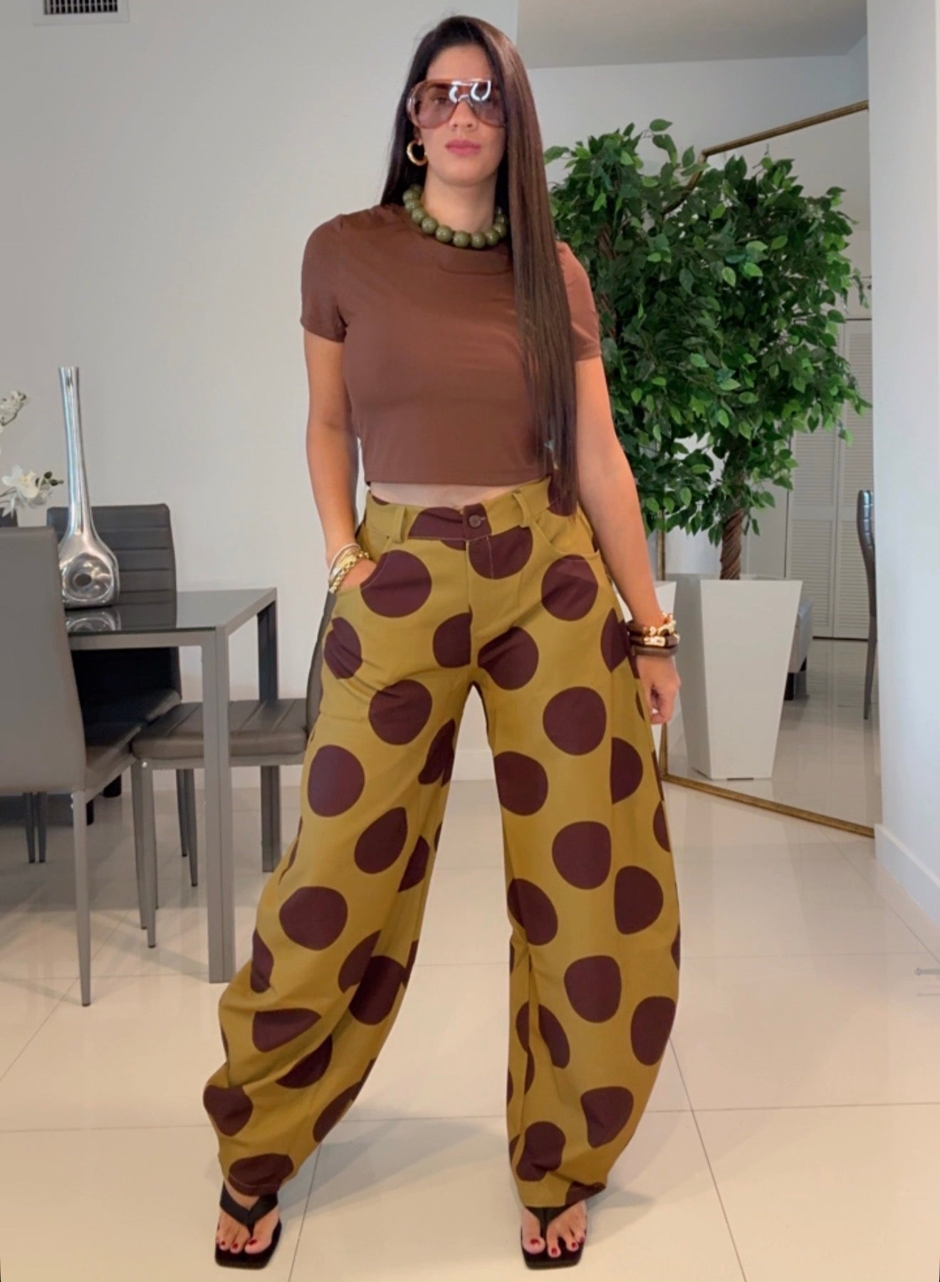 Franchesca pants oliva