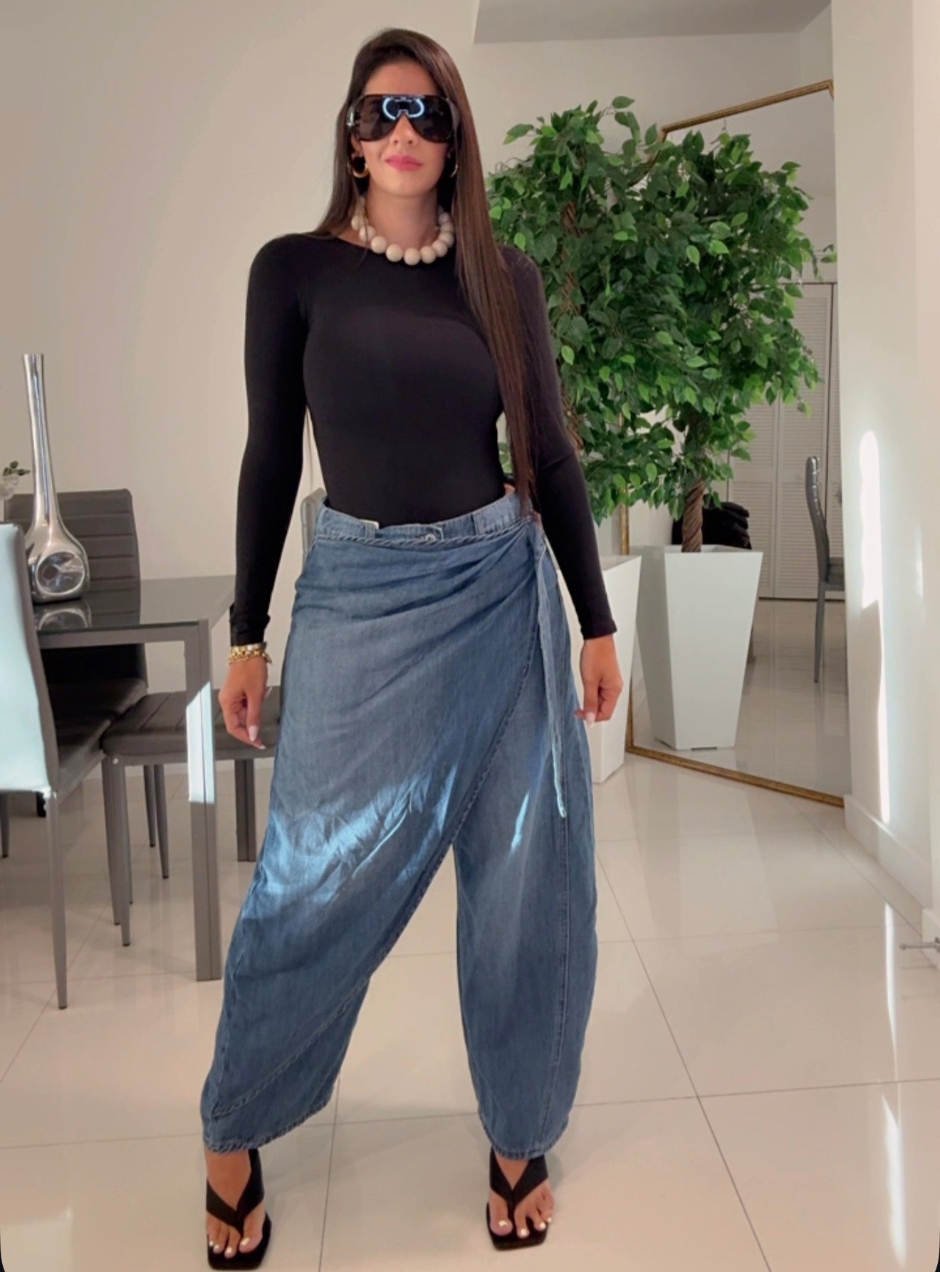 Falda jeans