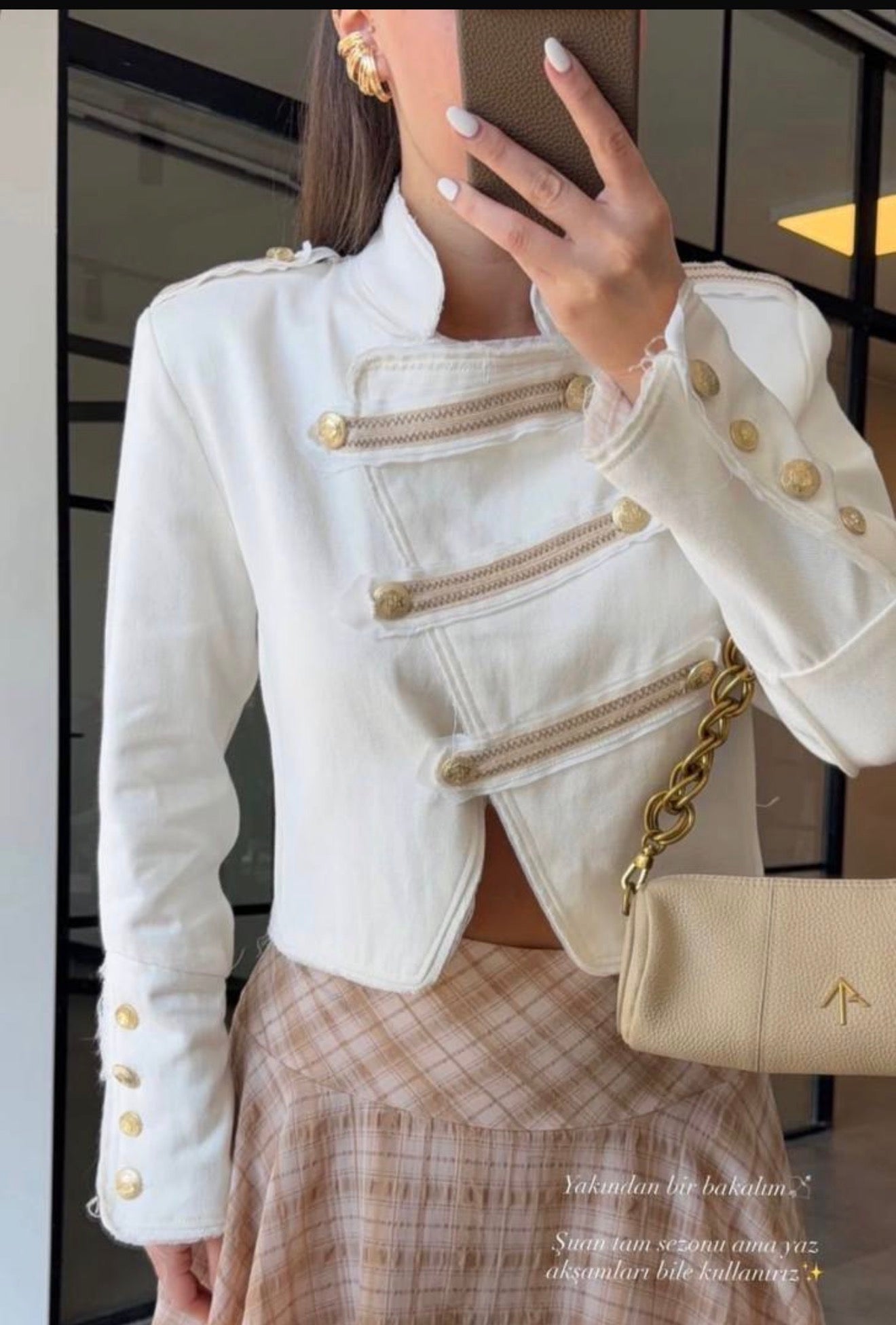Jacket napoleon white