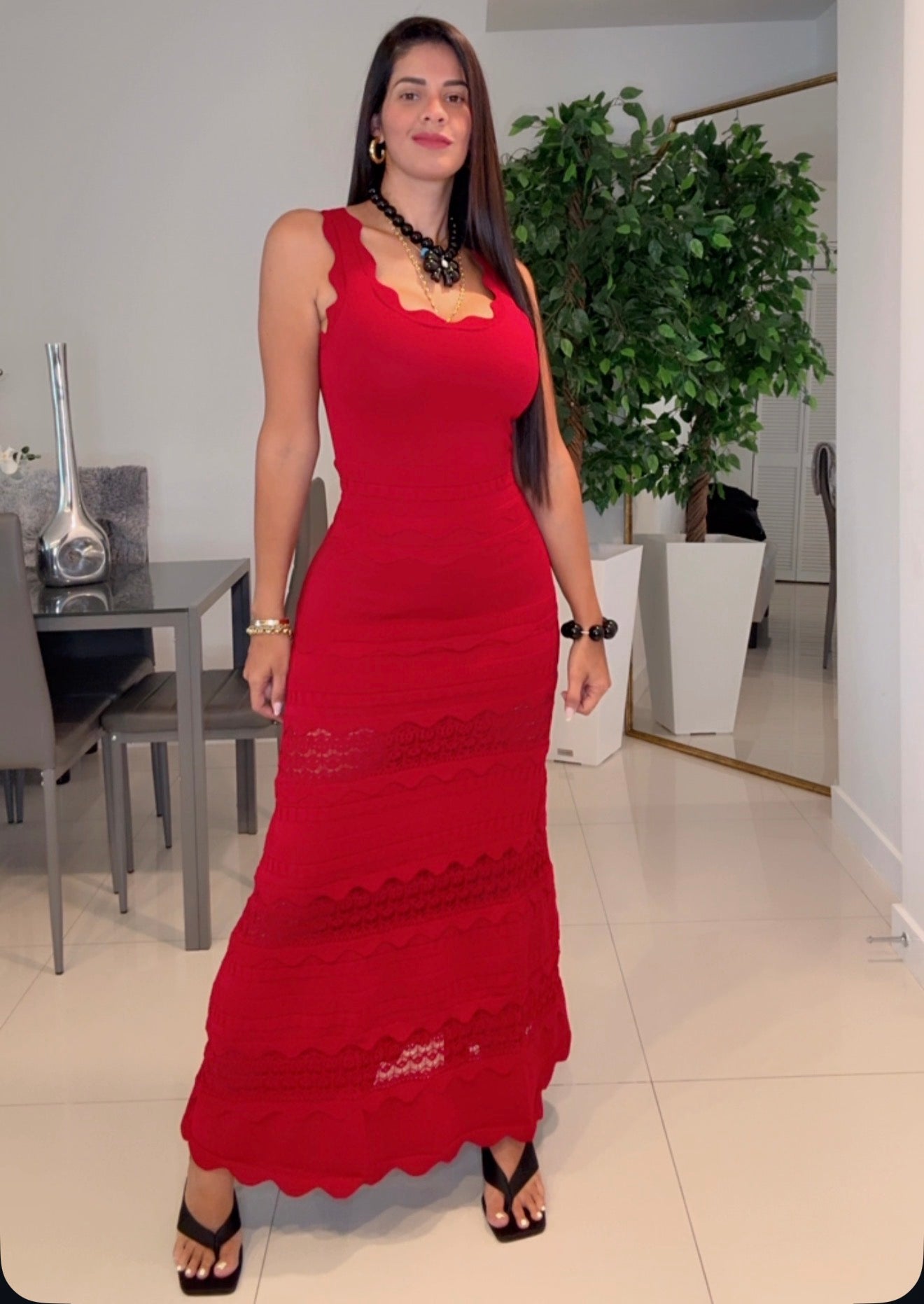 Dress red