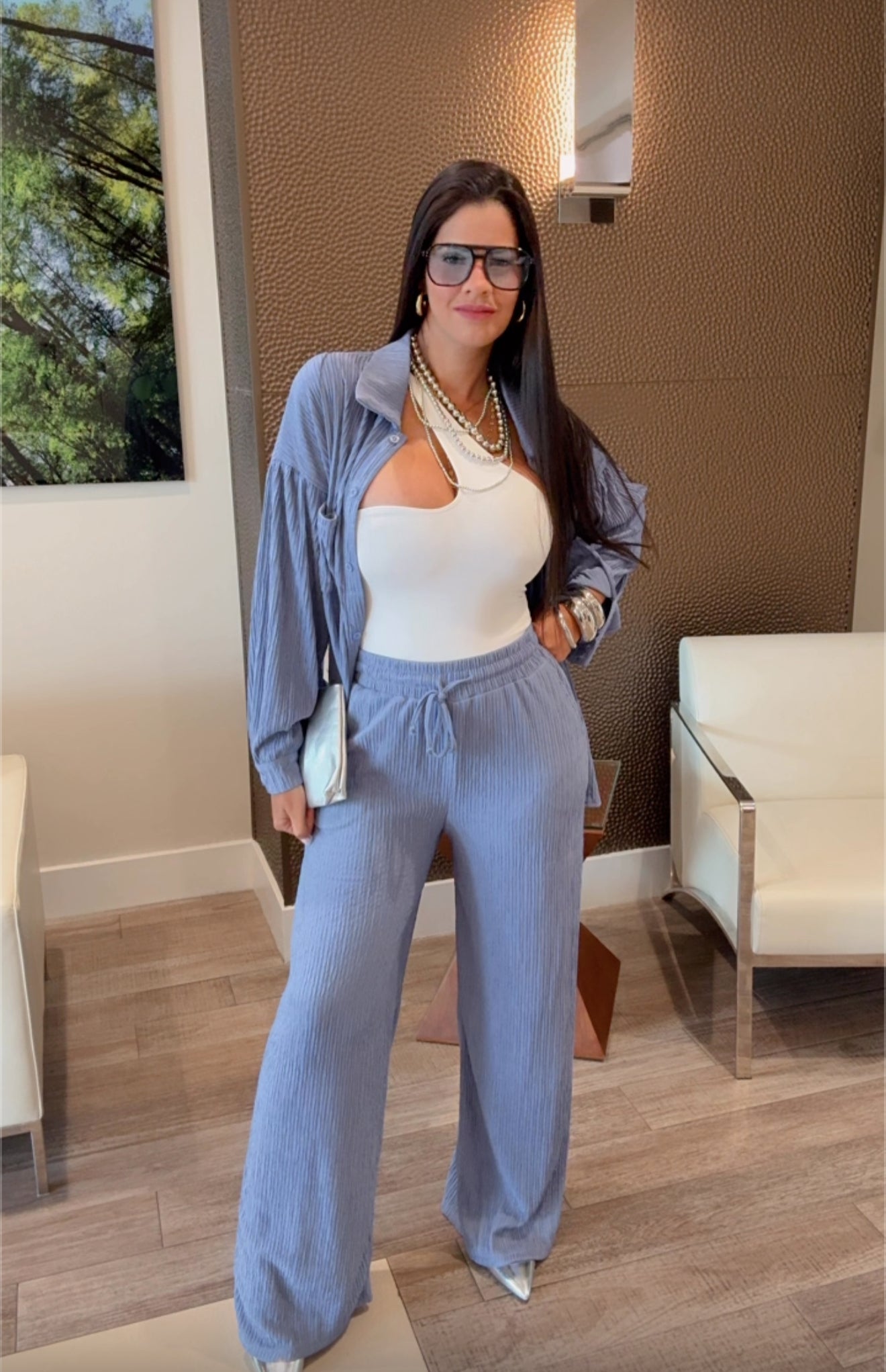 Baby blue set