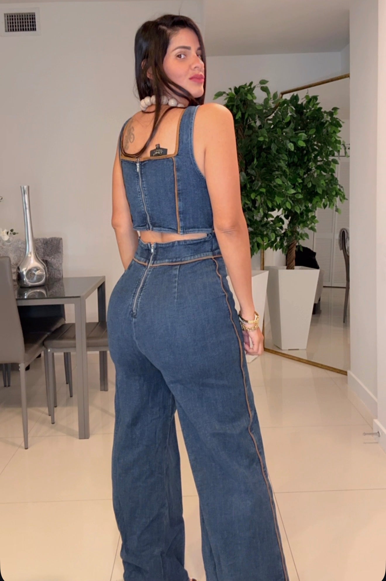 Jumpsuit Hilo brown