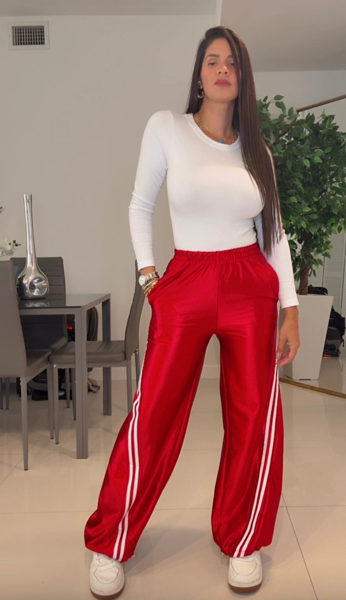 Lili pants red
