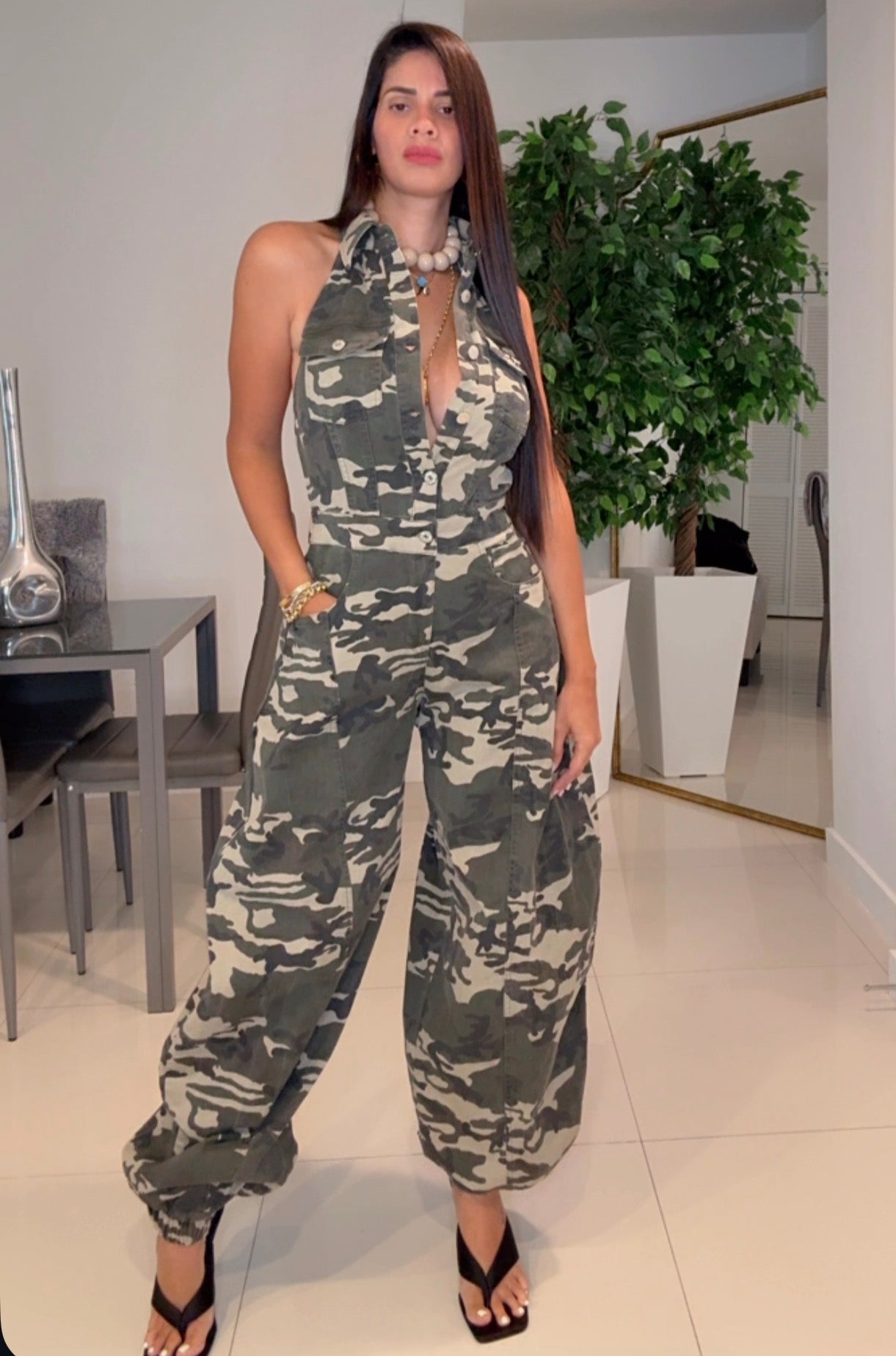 Jumpsuit camuflaje