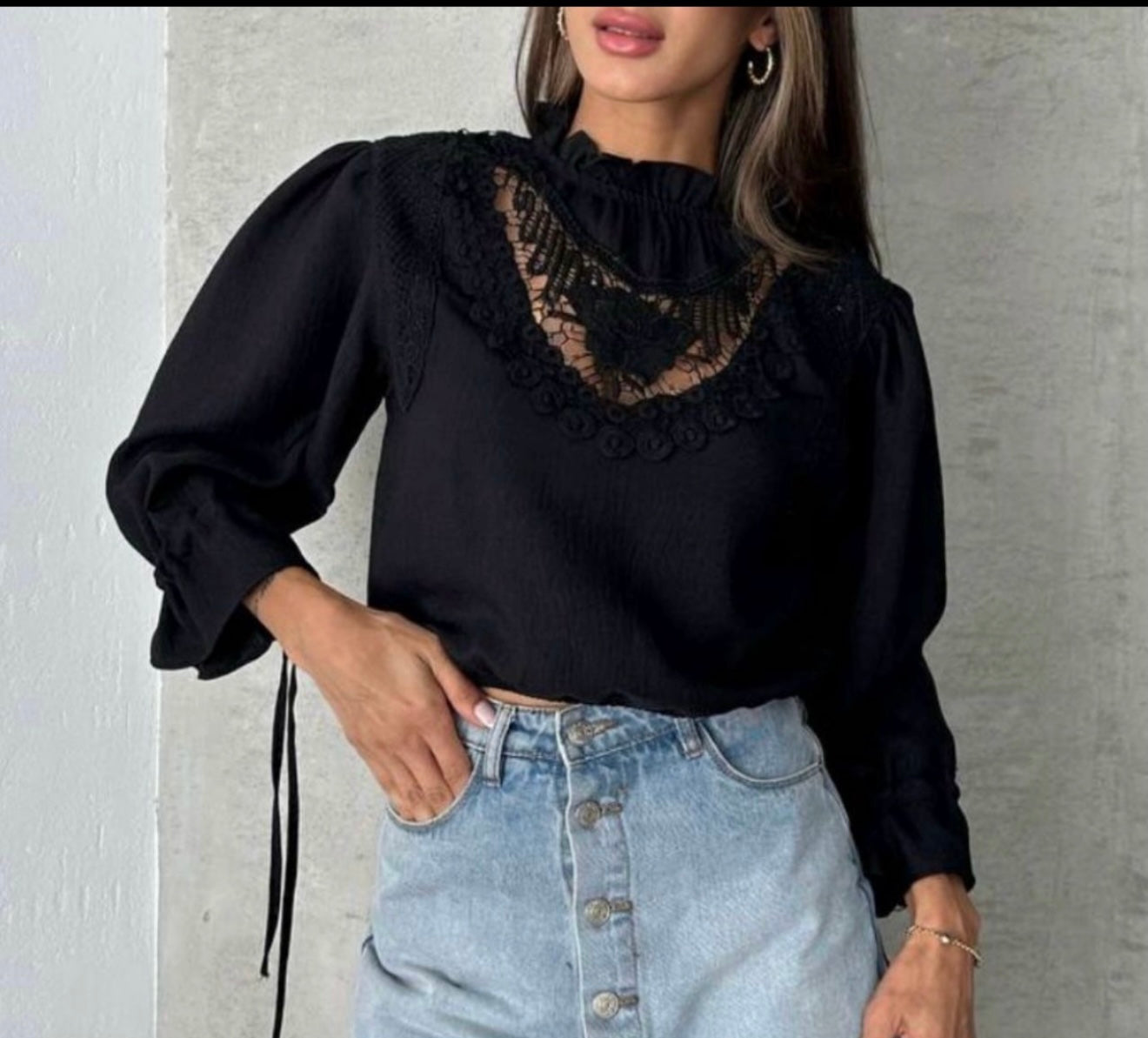 Encaje blusa