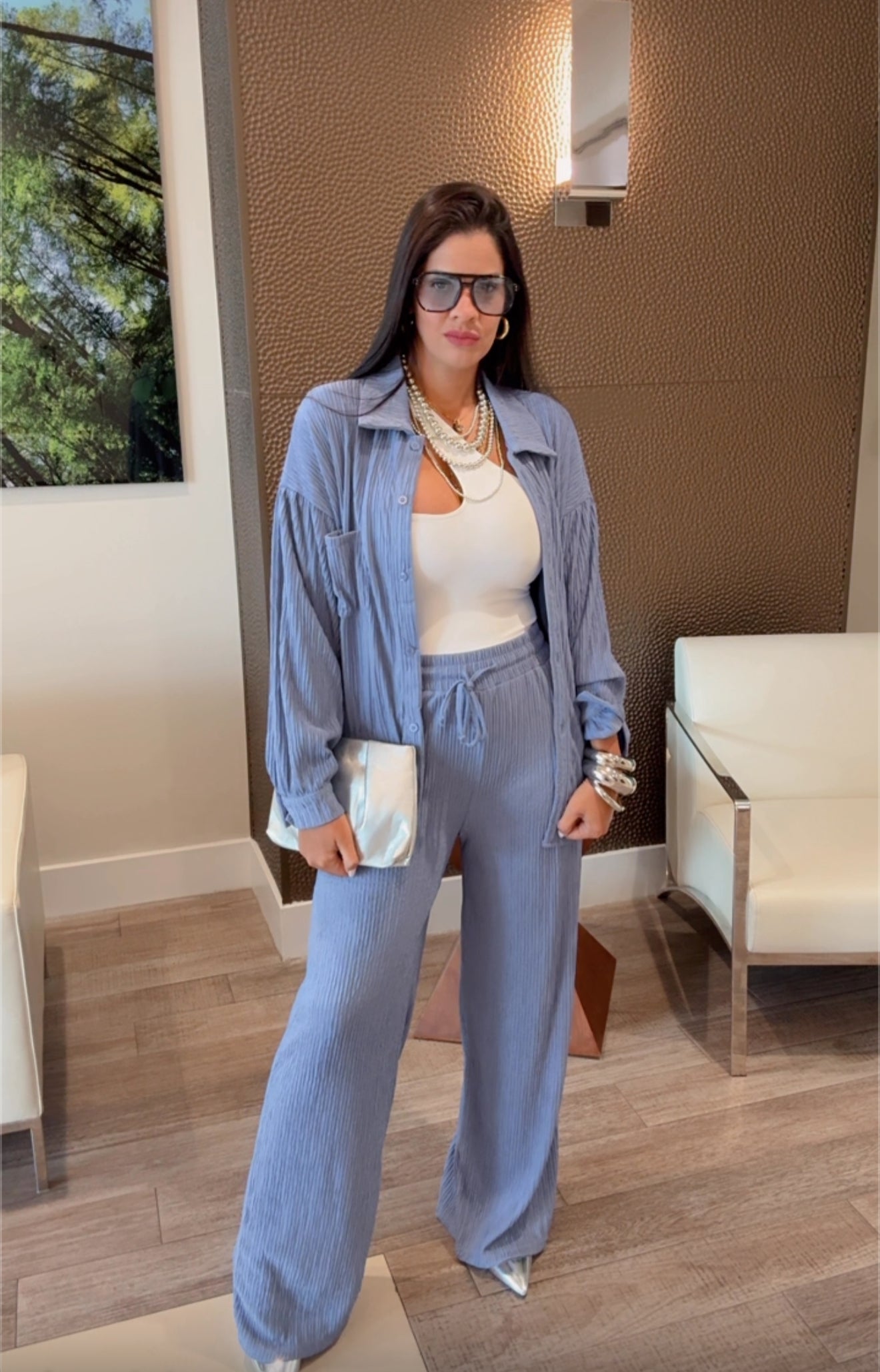 Baby blue set