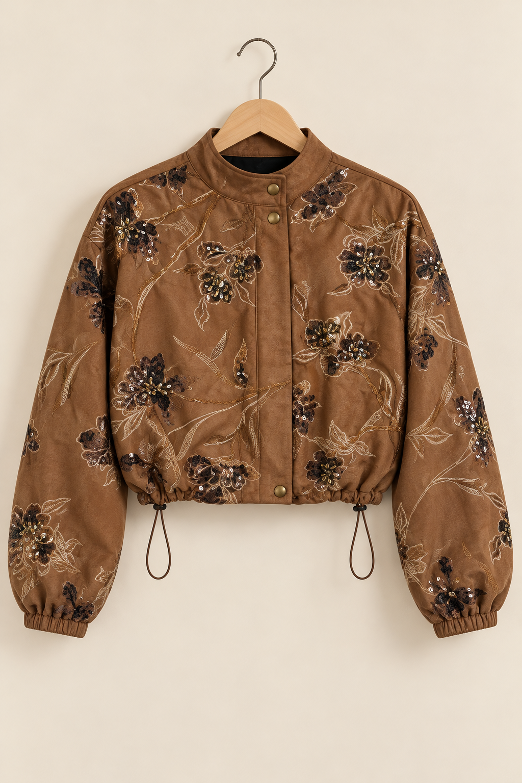 Jacket Brillo camel