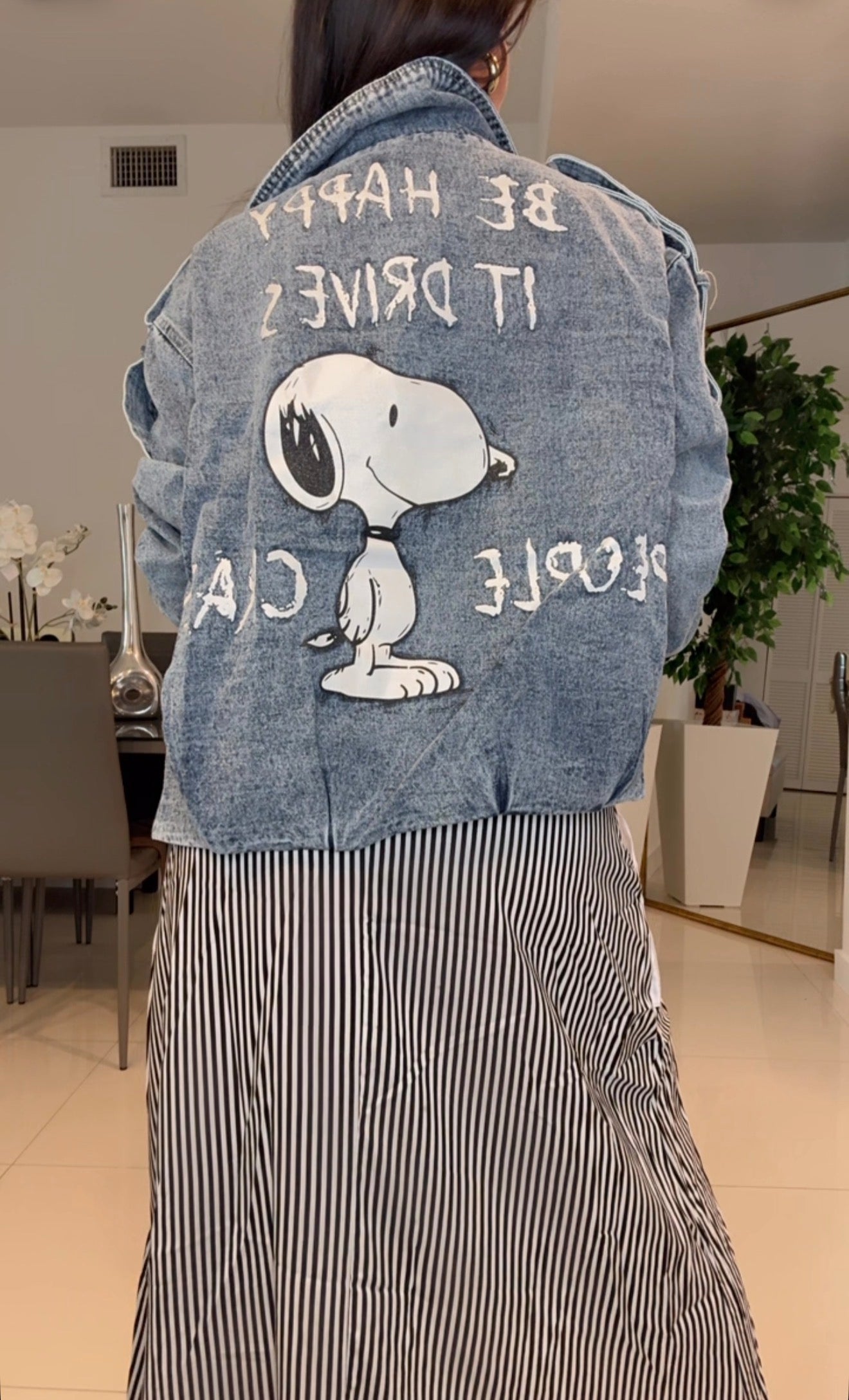 Jacket snoopy blue