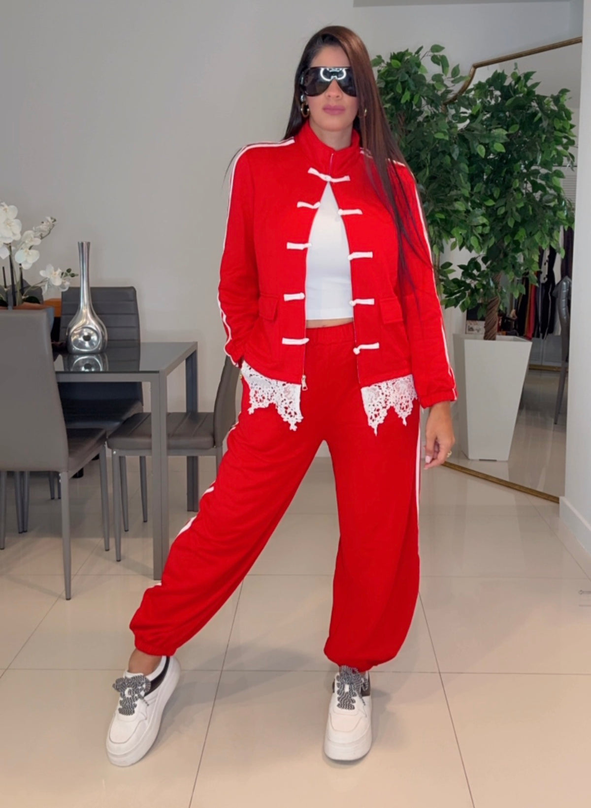 Luisana set red
