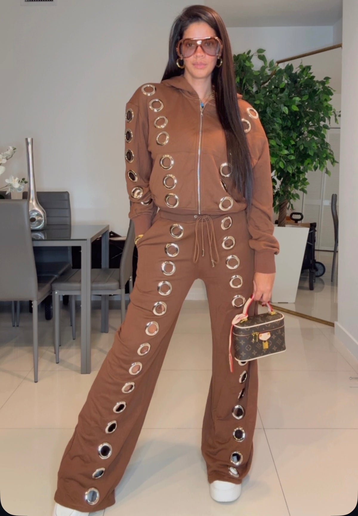 Confi aro brown