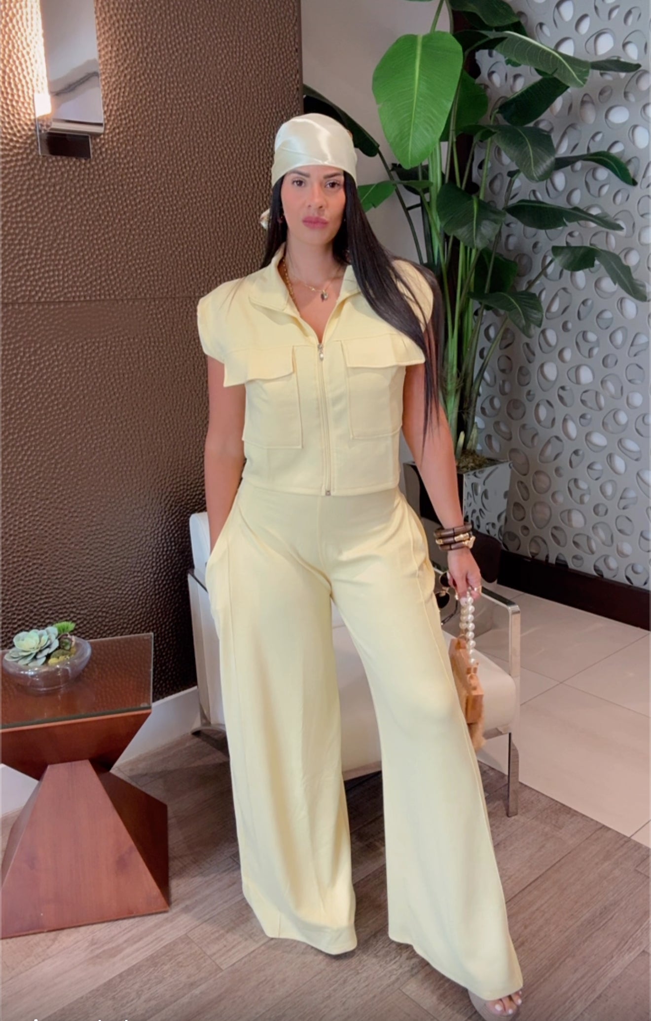 Giorgia yelow set