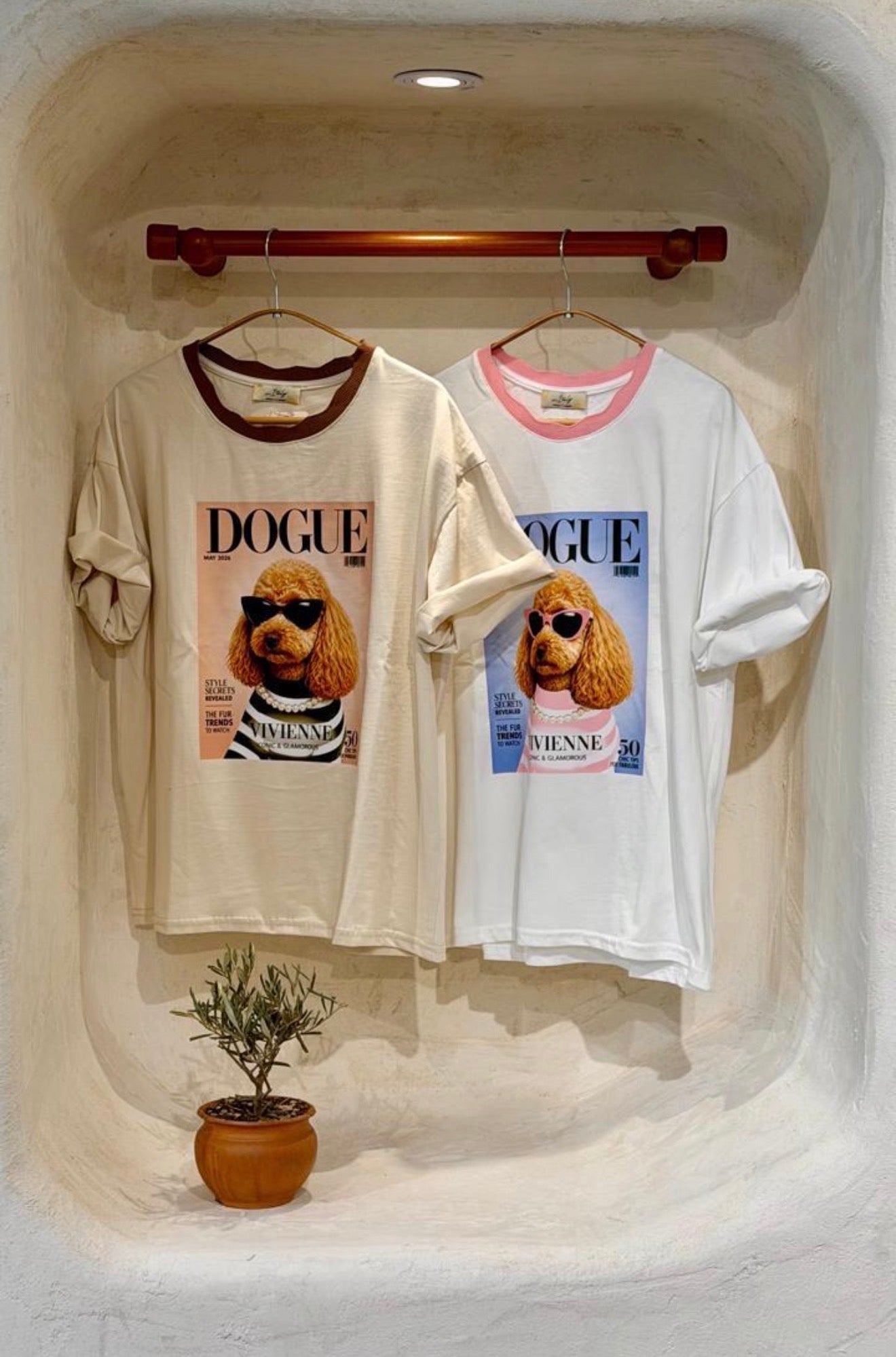 T-shirt Dogue