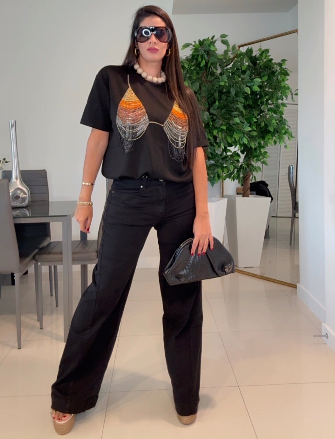 Basic jeans black