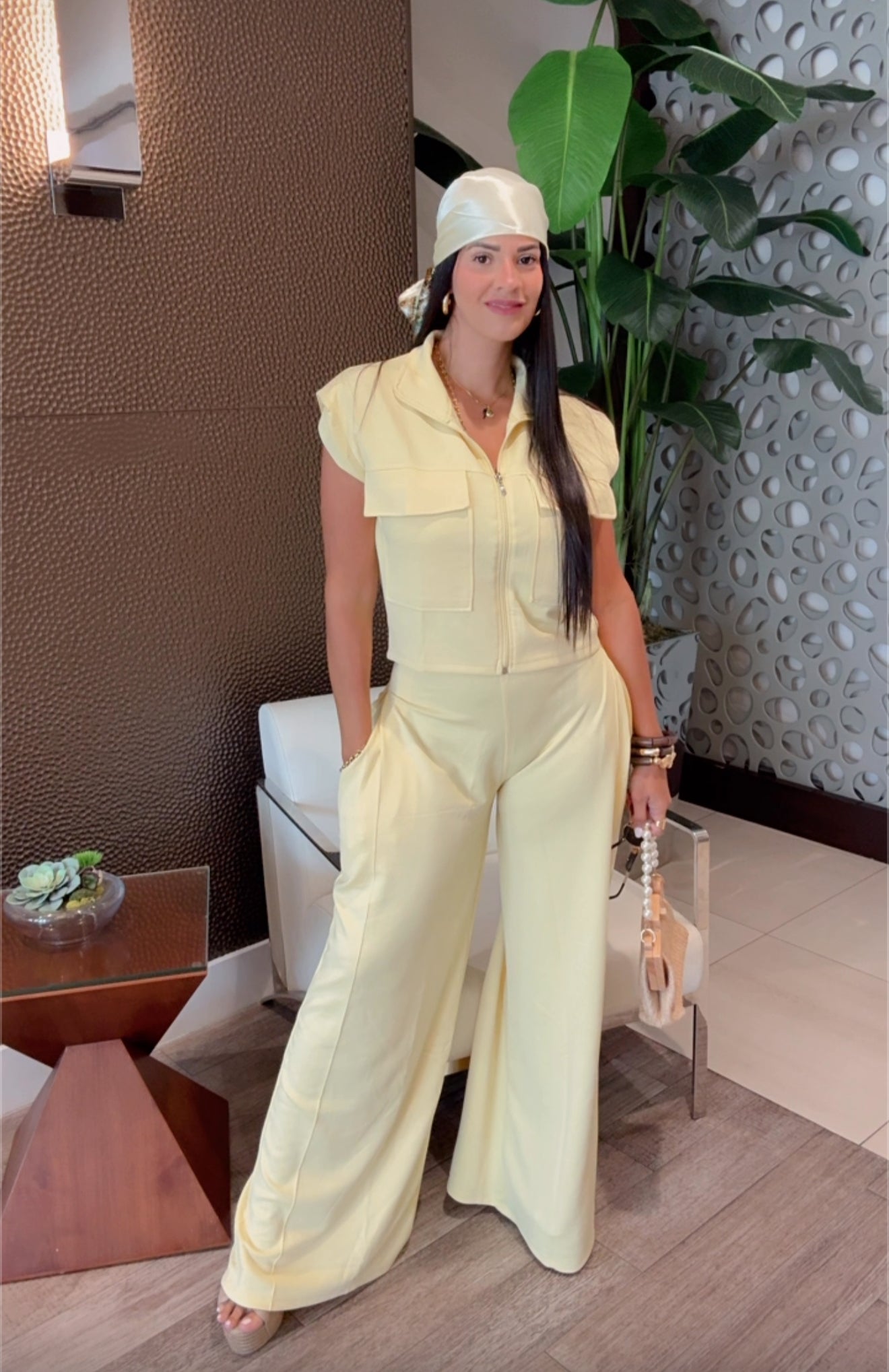 Giorgia yelow set