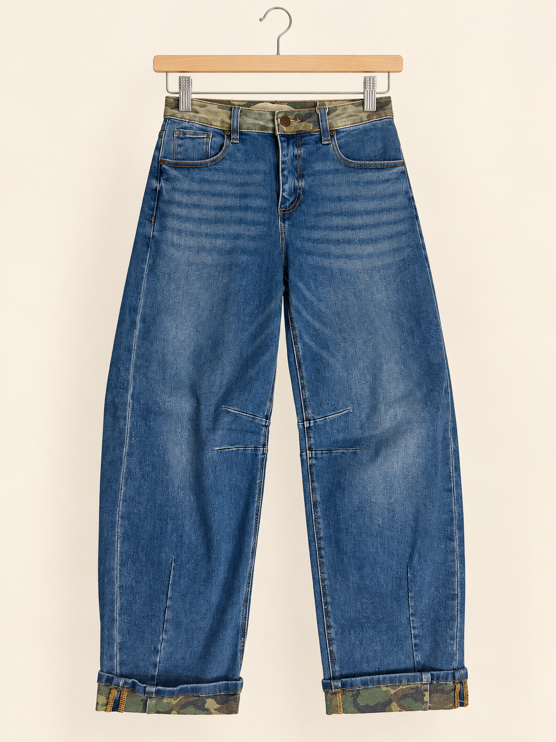 Jeans con camo